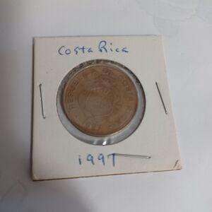 Costa Rica Coin 1997
